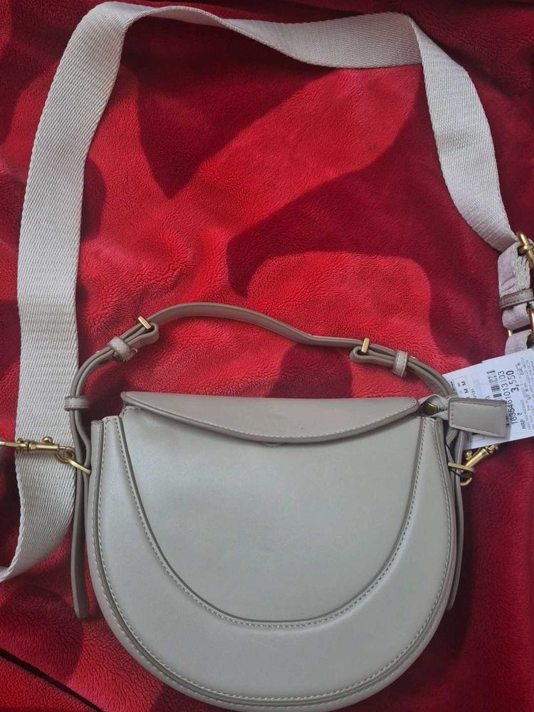 Stylish Zara Og Semi-Circular Crossbody Bag