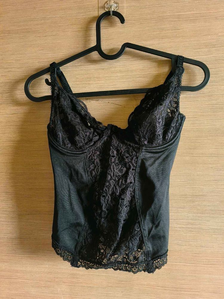 Lacey Corset Look Top