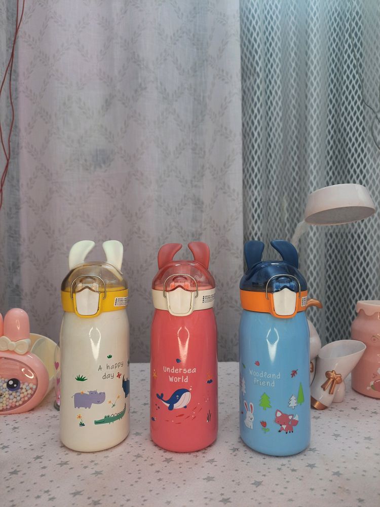 Cute Kawaii Steel Waterbottles