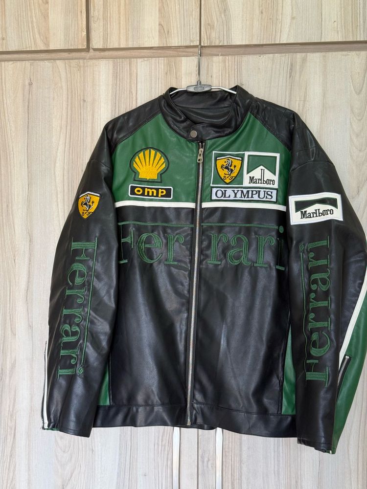 Marlboro Ferrari Racing Jacket Leather