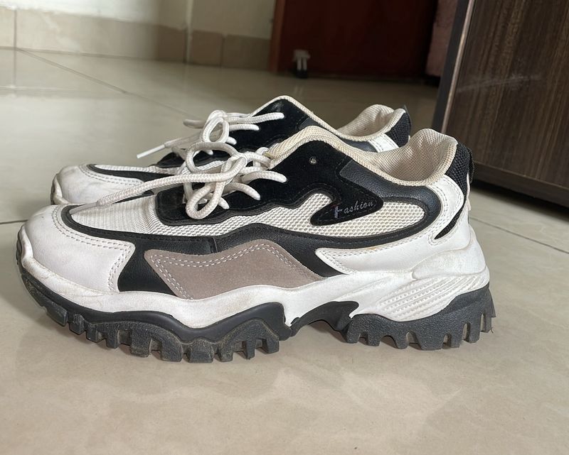 Black &amp; White Shoes
