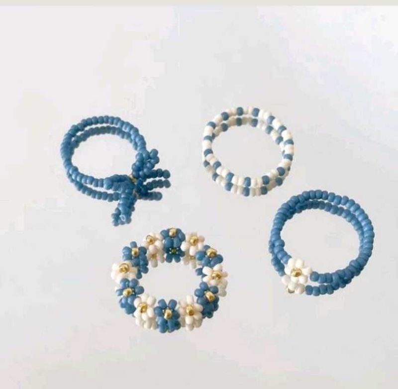 Beaded Rings Combo