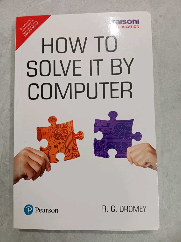 How to Solve It By Computer Book