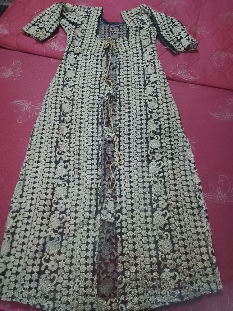 Embroidered Maxi Dress