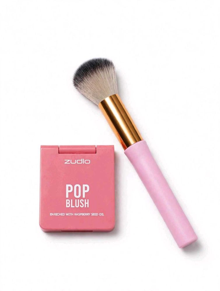 Zudio Pop Blush with Applicator Brush