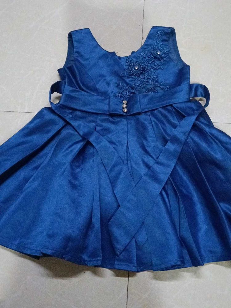 Blue Party Dress for Girls