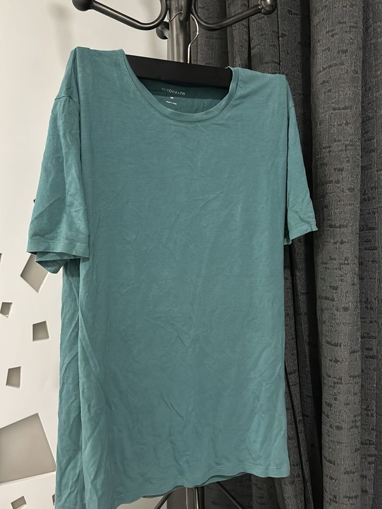 Teal Crew Neck T-Shirt