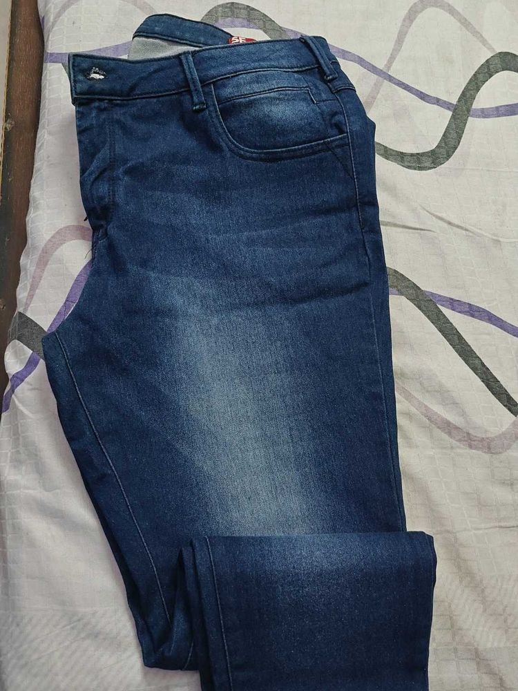 Classic Blue Denim Jeans