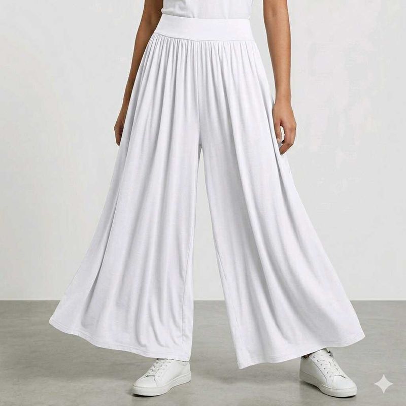 White Palazzo Pants