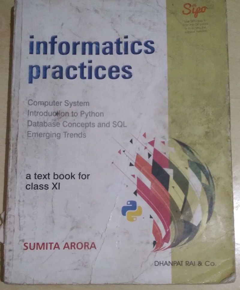 Informatics Practices Textbook for Class XI