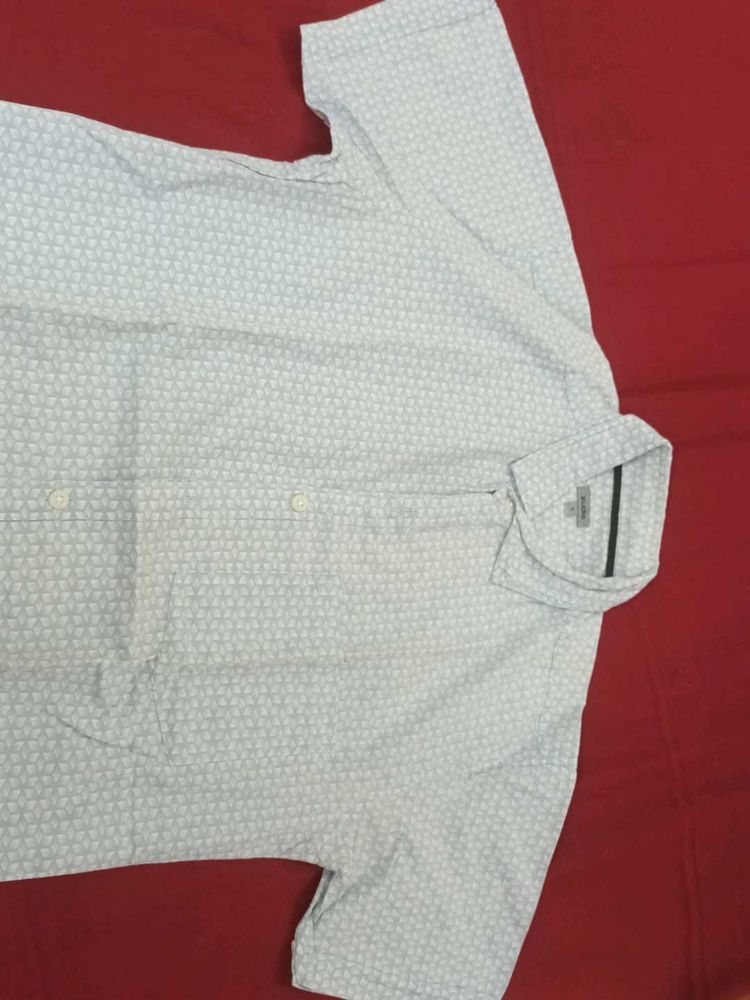 Men's Short Sleeve Printed Shirt