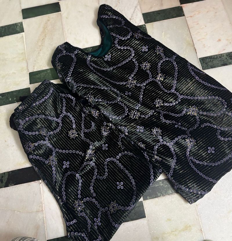 Heavy Velvet Suit
