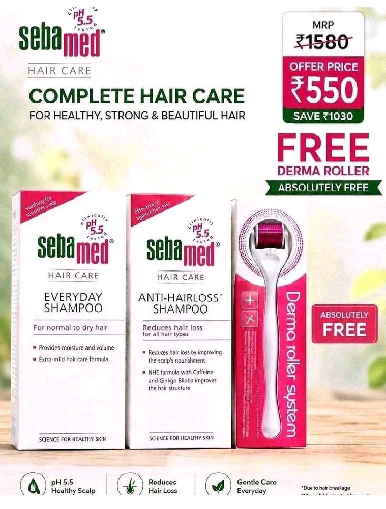 Sebamed Complete Hair Care Combo