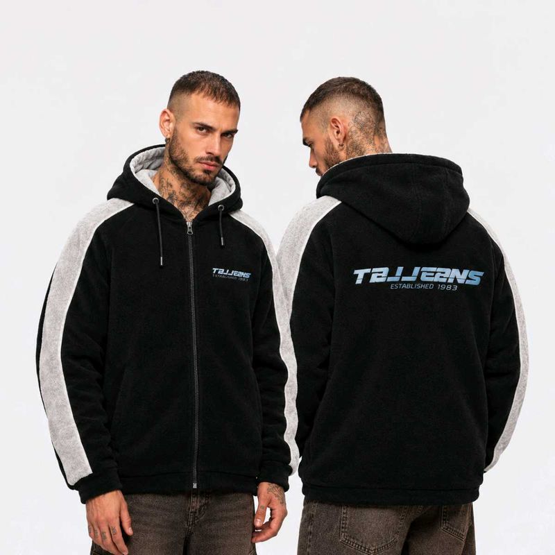 Men's TBJ Jeans Zip-Up Hoodie