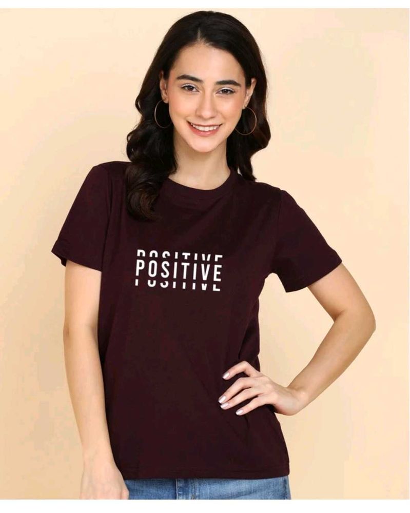 Wine "POSITIVE" Graphic Tee