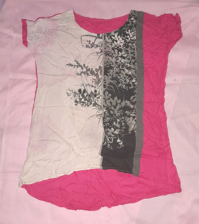 Stylish Oversize Riyan Top Kurti For Womens