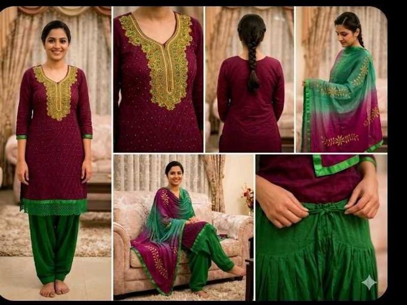 Elegant Embroidered Kurta Set