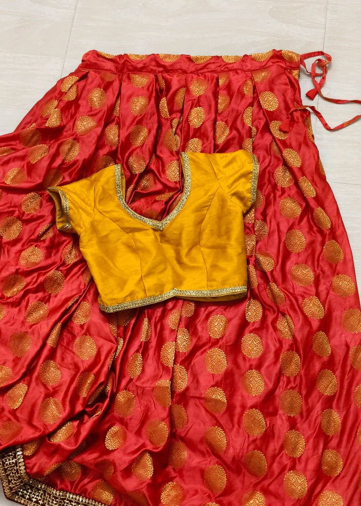 Traditional Lehanga Set!!! With 2 Blouses