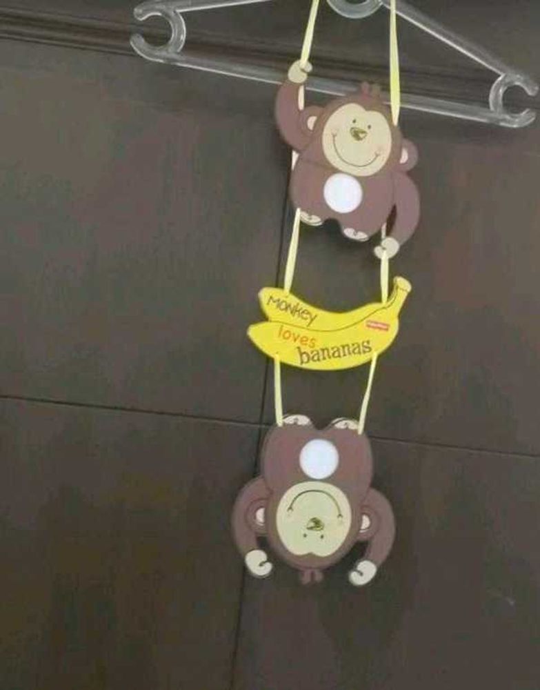 Wooden Photo Frame Monkey