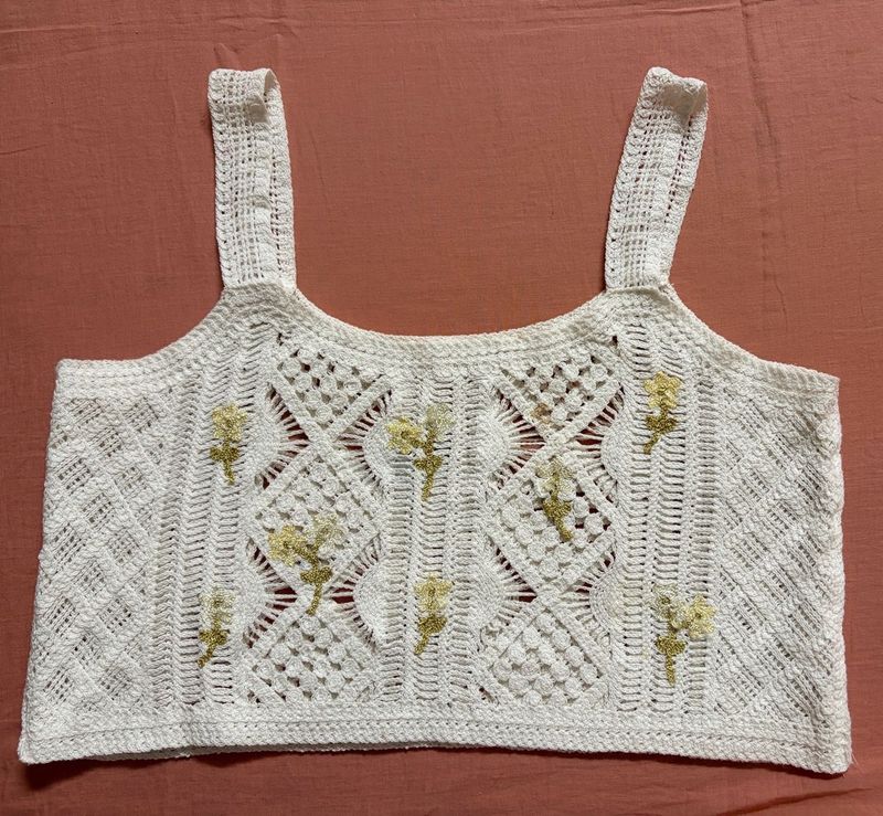 Crocheted Crop Top