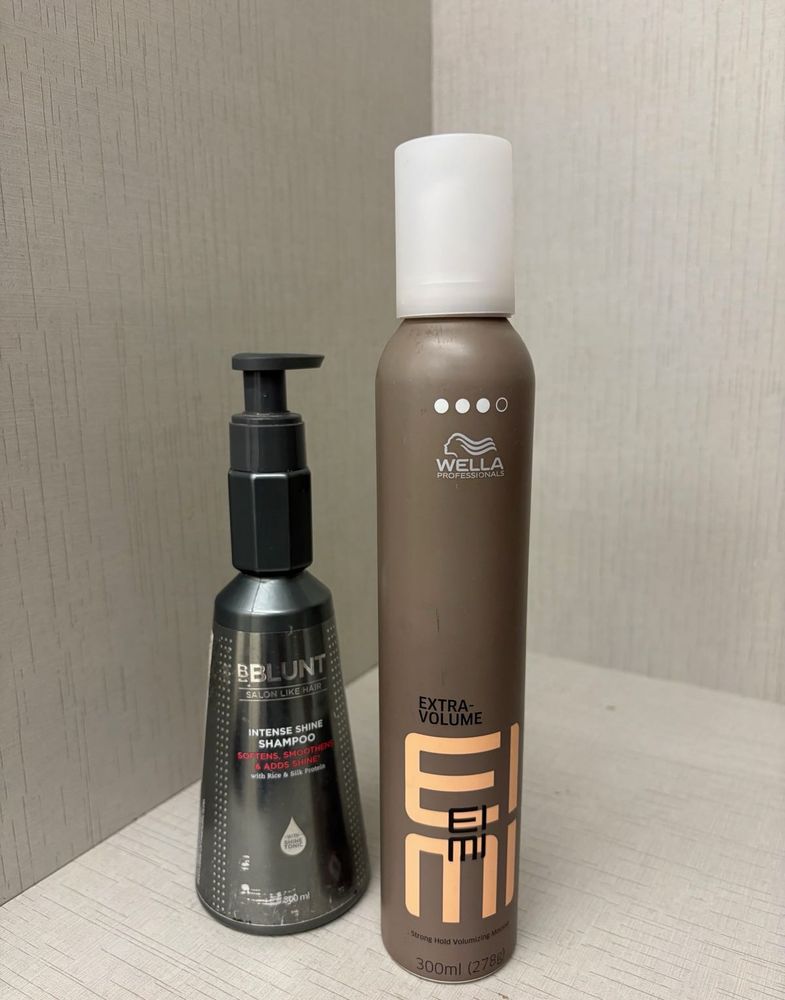 Wella EIMI Mousse &amp; BBlunt Shampoo