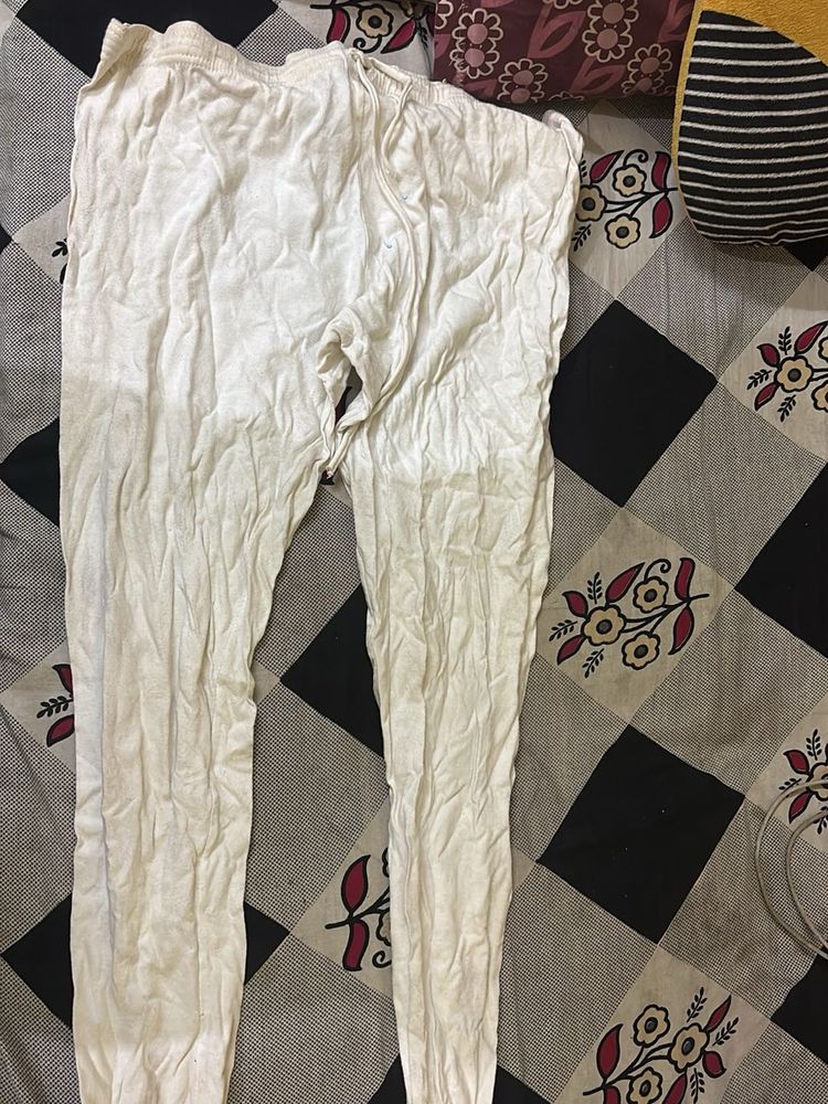 White leggings for women