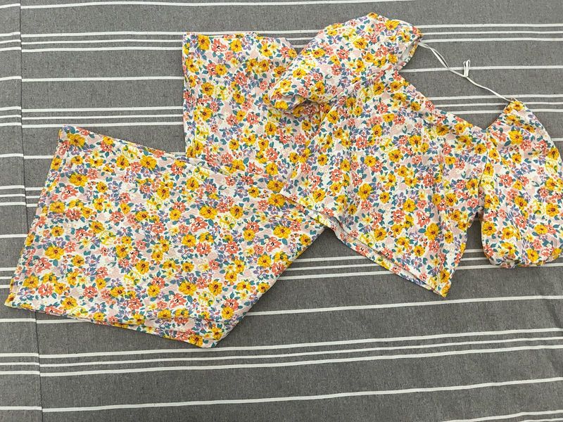 Floral Print Coord Set