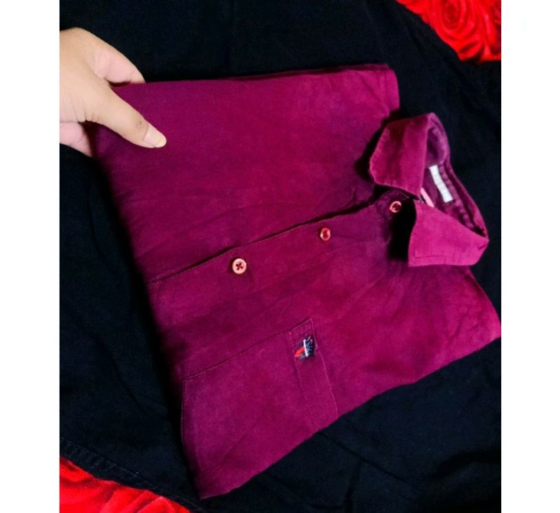 Shirt Top For Women Purple Colour