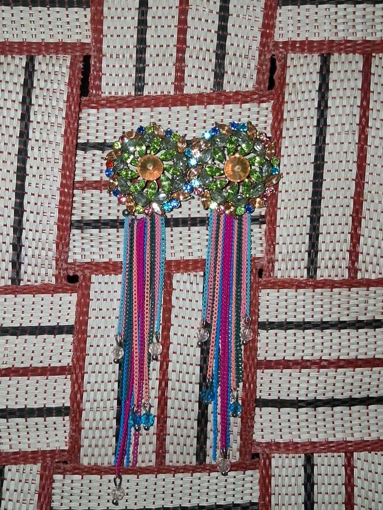 Beautiful Boho Beaded Tassel Earrings