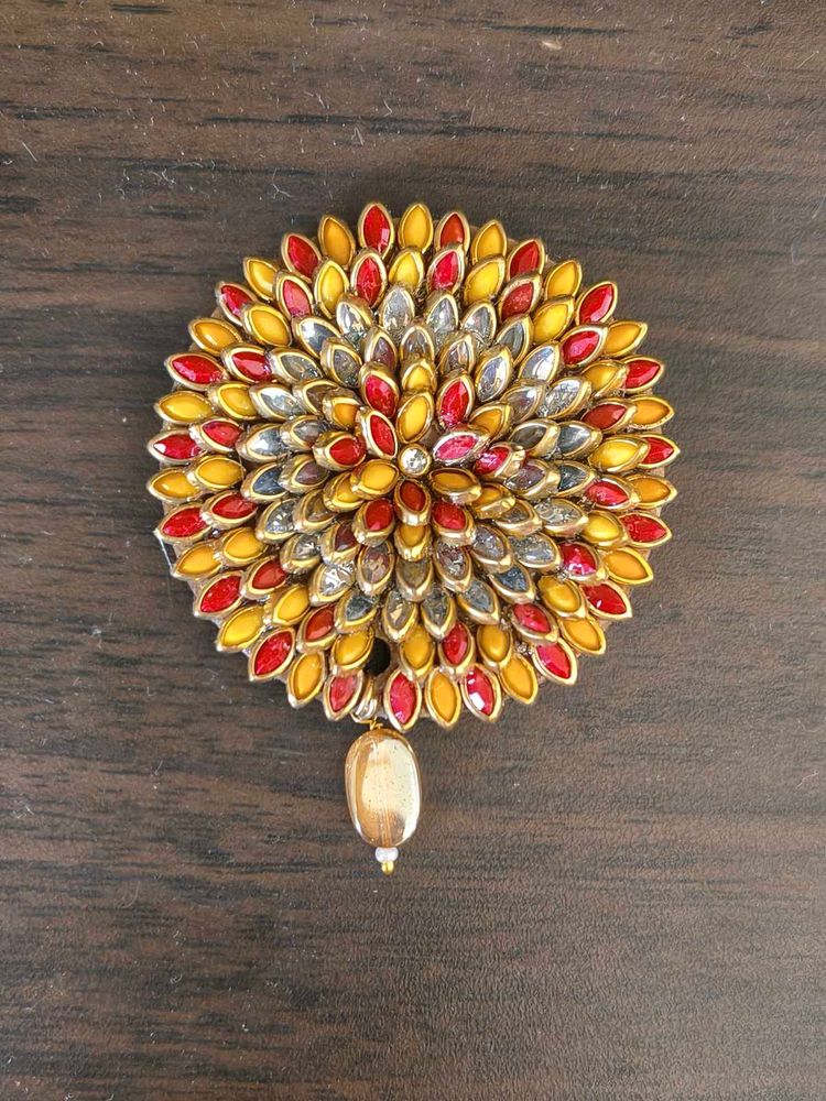 Ethnic Kundan Maang Tikka