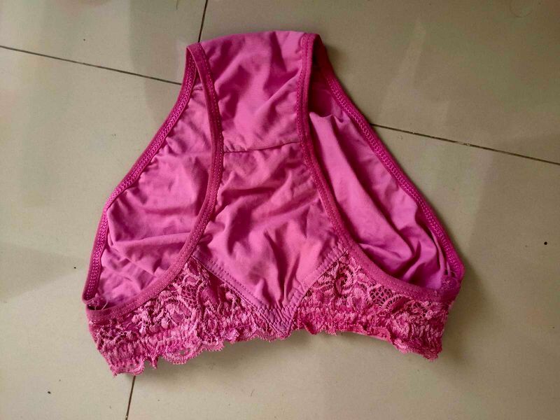 Comfortable Pink Lace Briefs