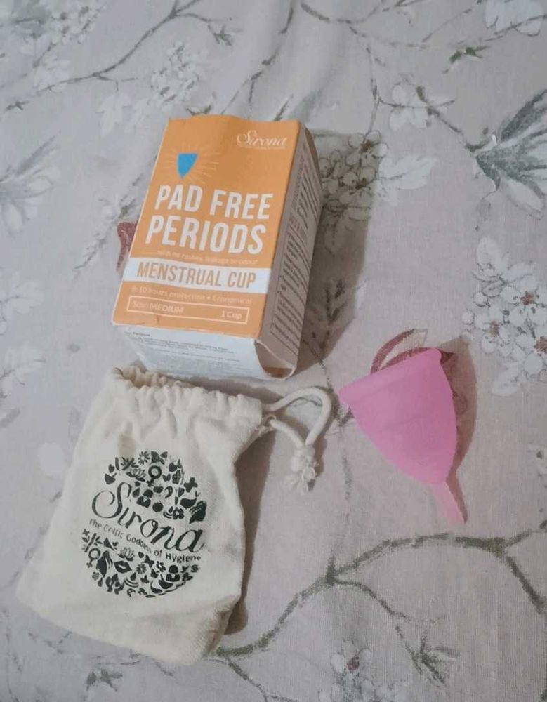 Sirona Menstrual Cup with Pouch