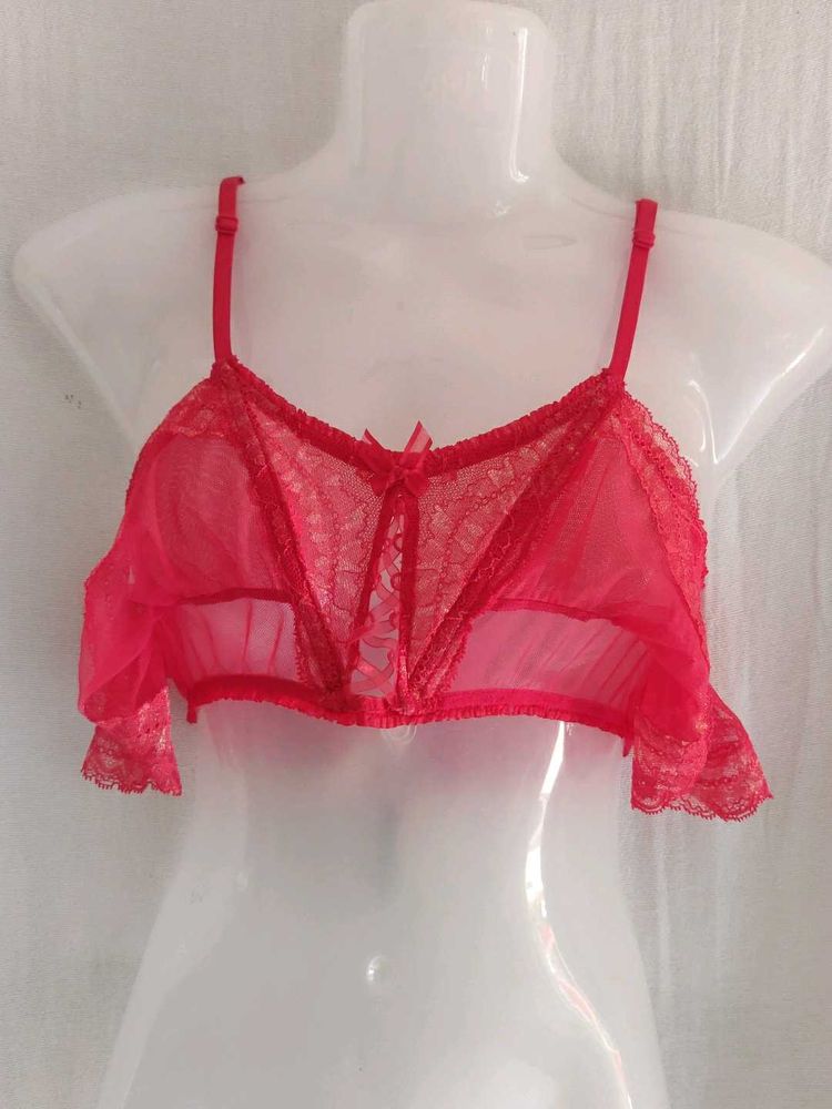 victoria's secret Red Lace Bralette