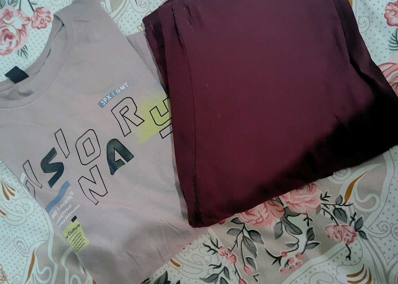 women Graphic Print T-Shirt or pant