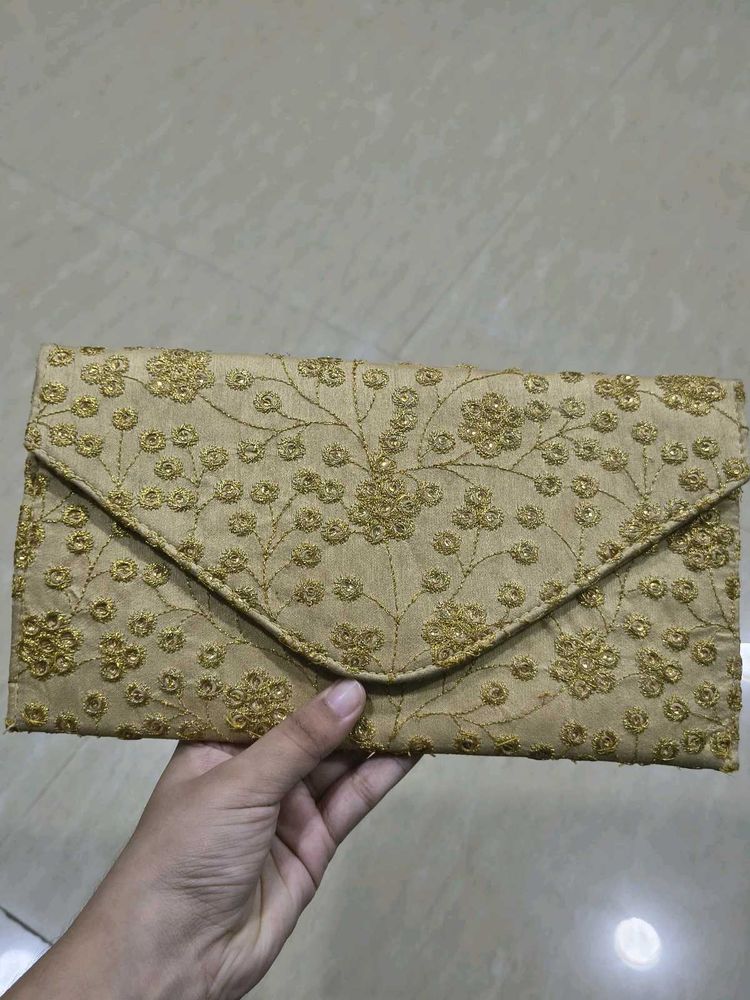Embellished Clutch Bag