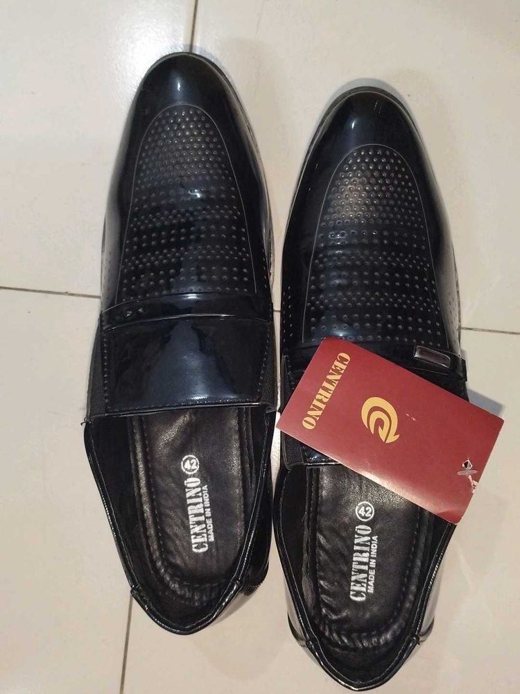 Centrino Men's Black Formal Shoes