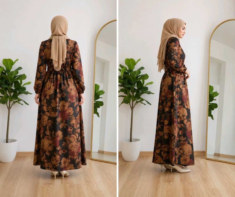 Bohemian Floral Maxi Dress