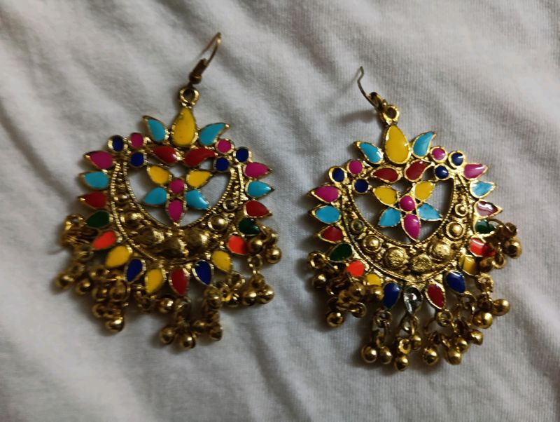 4 Combo Rajasthani Earrings