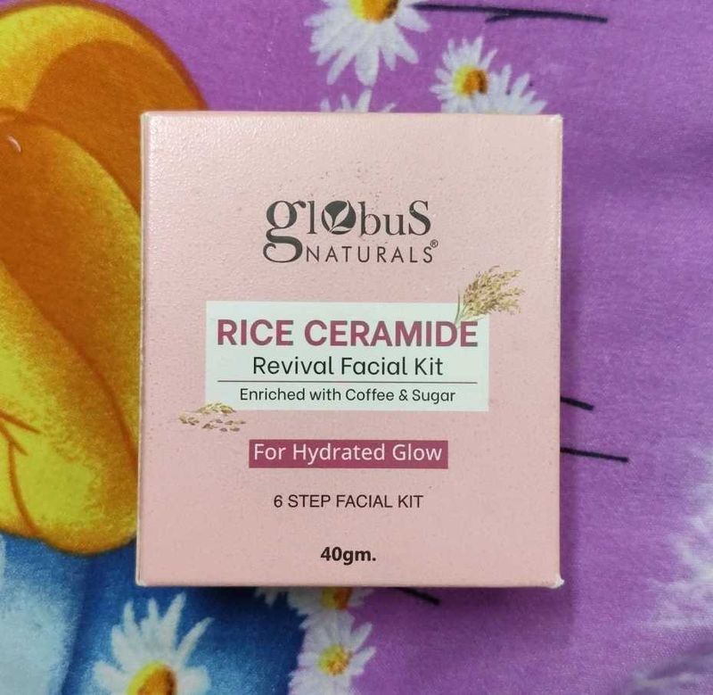 Globus Naturals Rice Ceramide Facial Kit