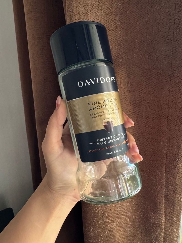 Aesthetic Davidoff Bottle - Empty