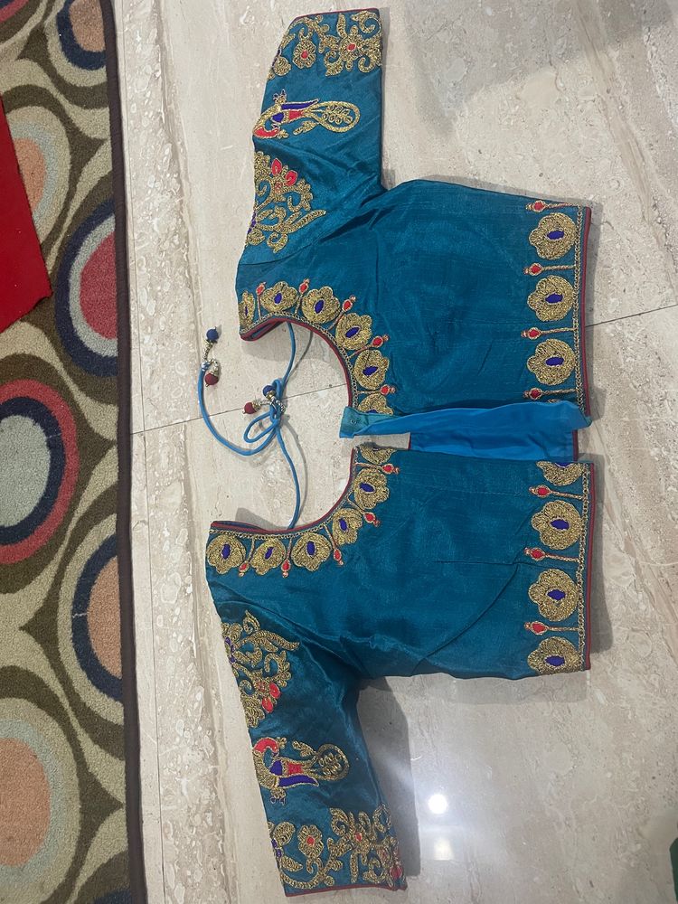Beautiful Zari Work Blouse