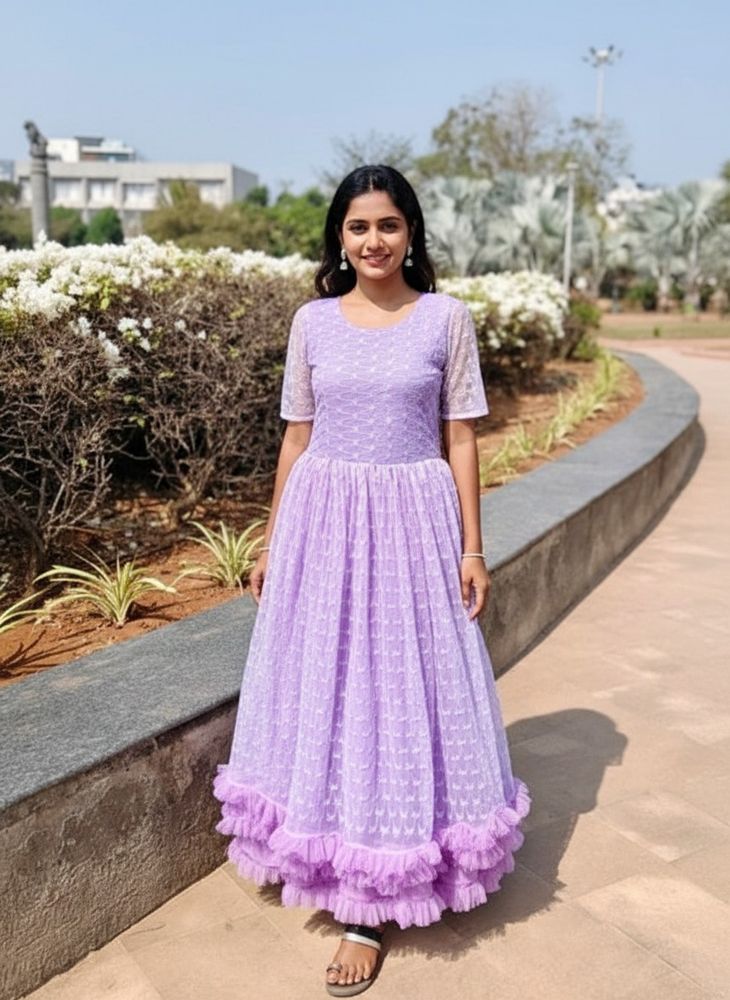 Lavender Maxi Dress
