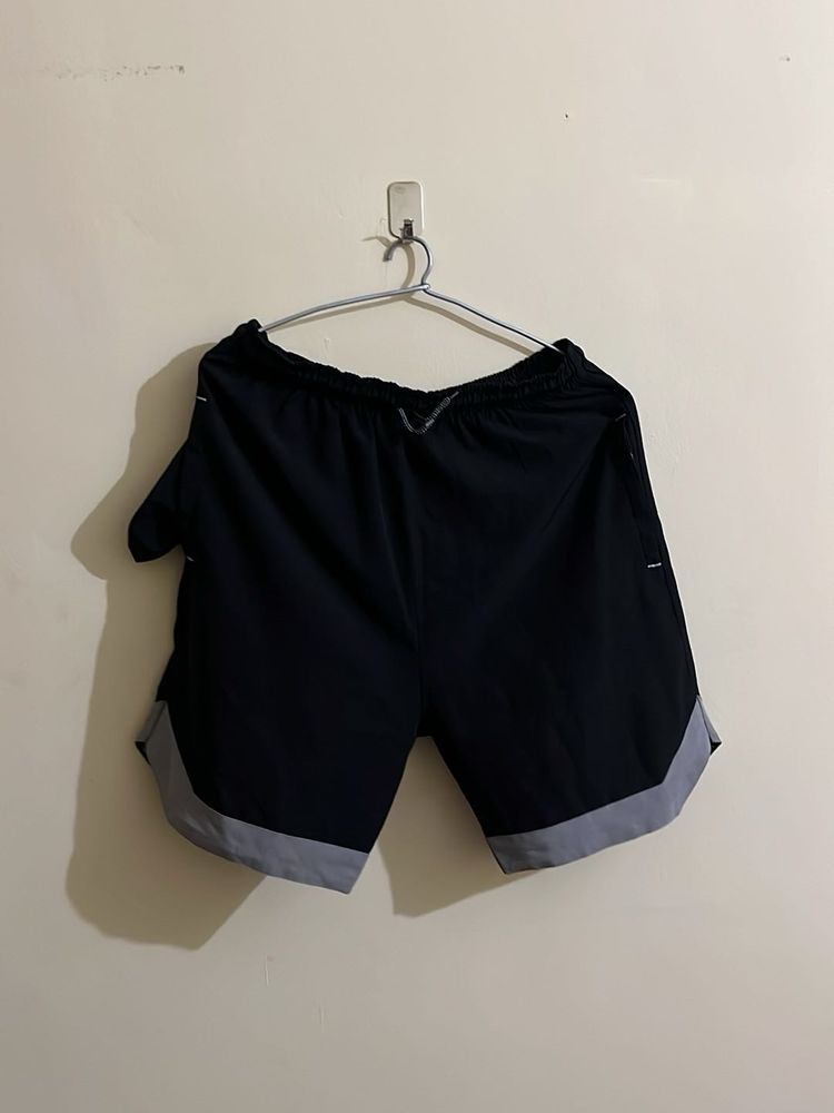 Men's Black Athletic Shorts