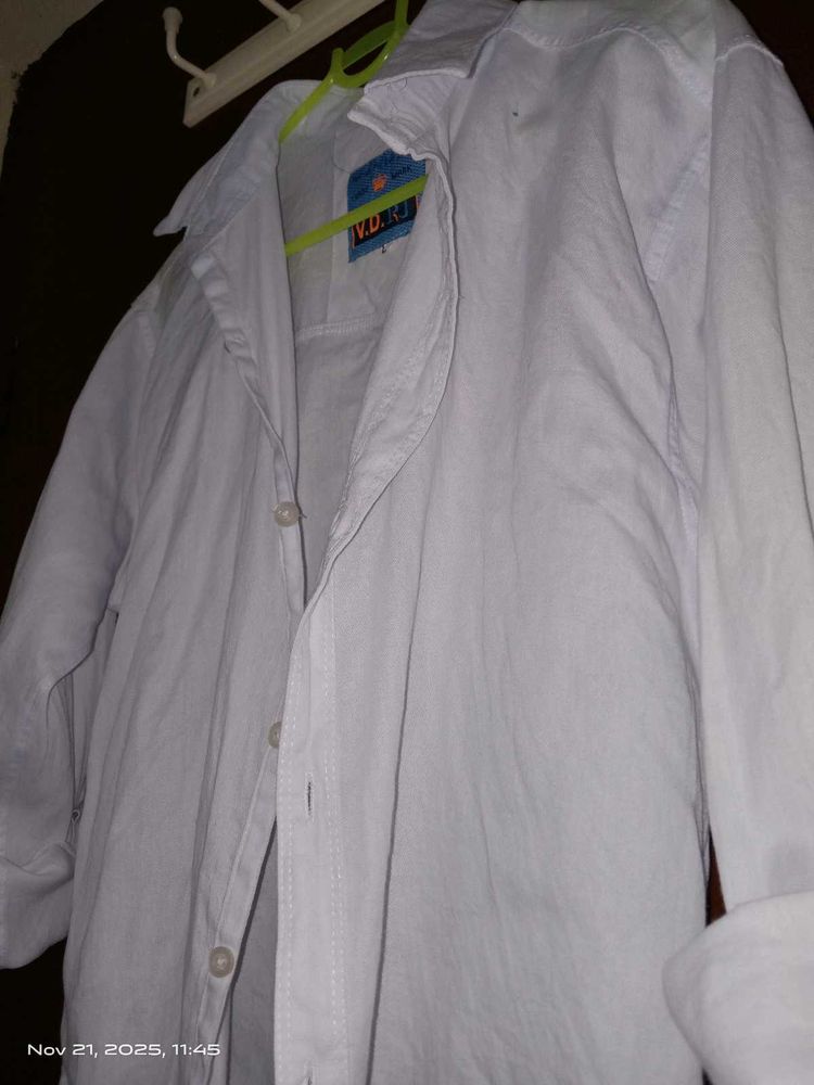 White Casual Shirt and formal