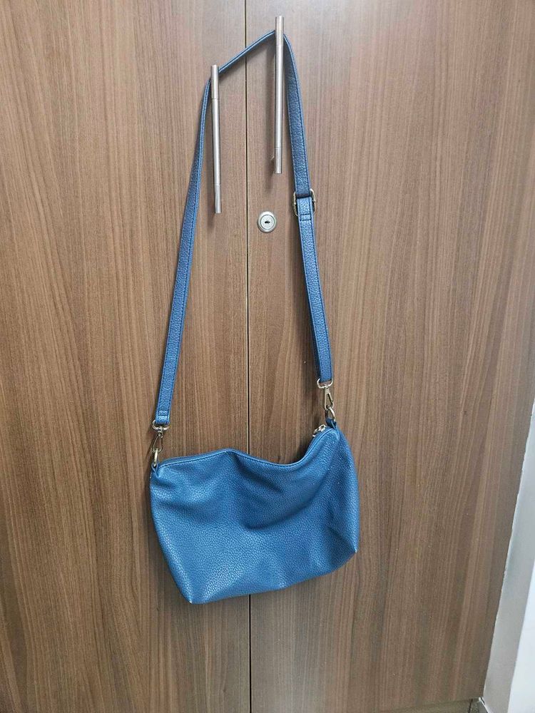 Blue Crossbody Bag