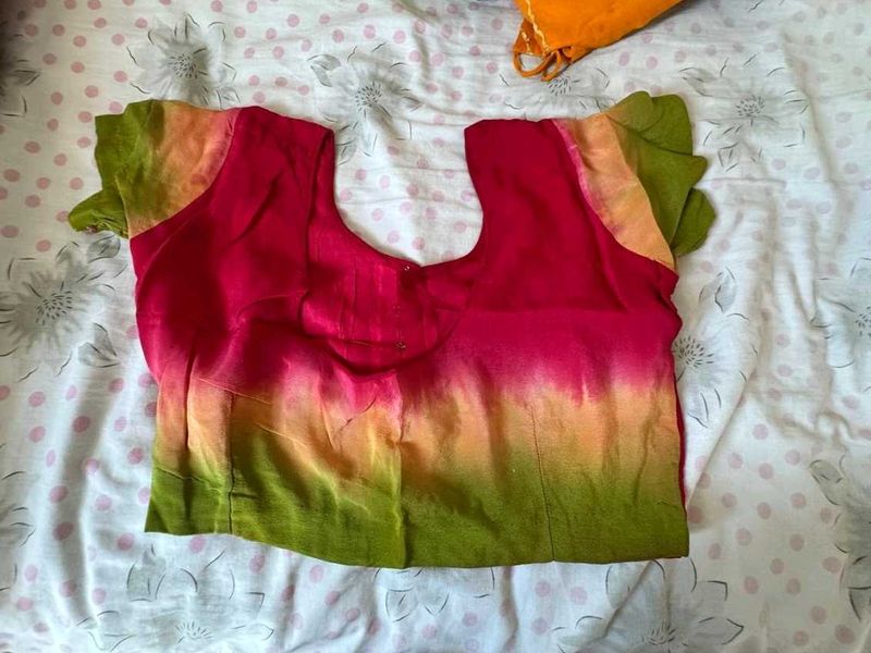 Vibrant Ombre Blouse