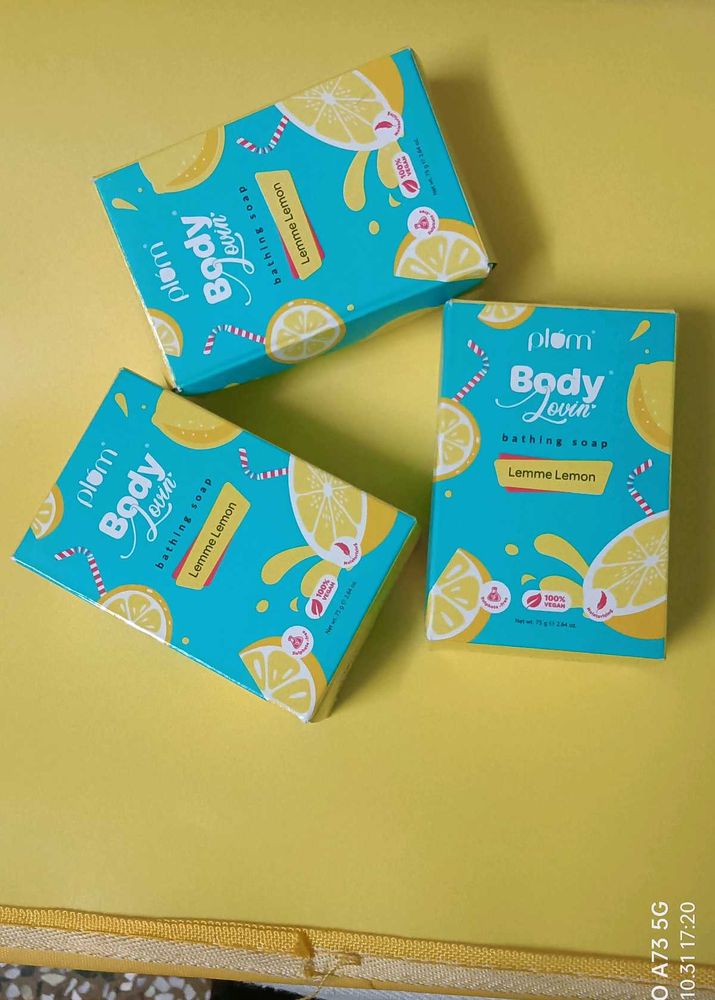 Plum Body Lovin' Soap (Set of 3)