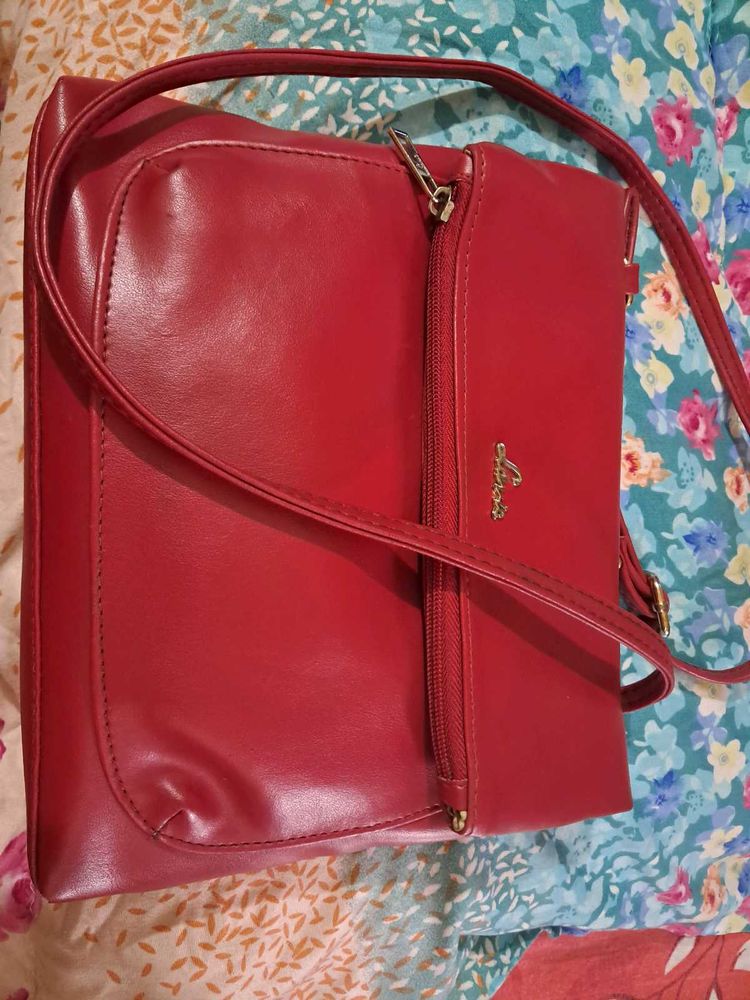 Lavie Red Crossbody Bag