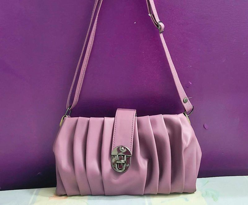 🍇 Purple Rushed Sling Bag 🍇