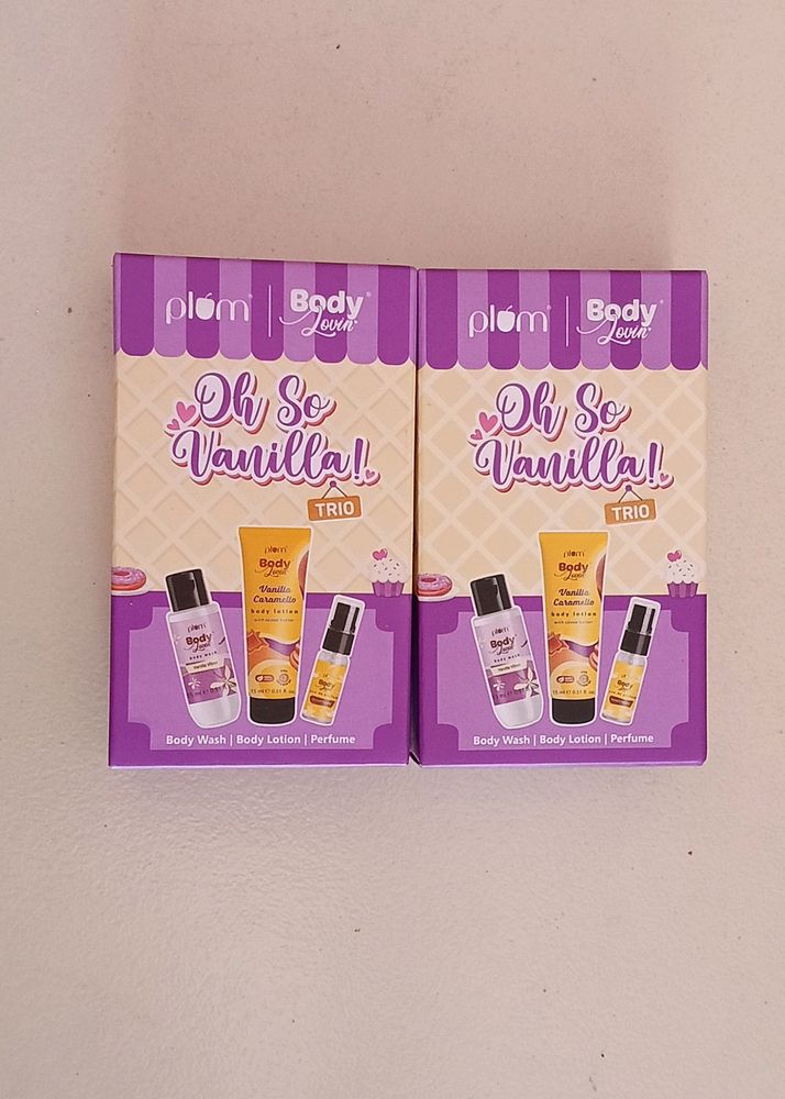 Combo Of 2 Plum Trio Kit